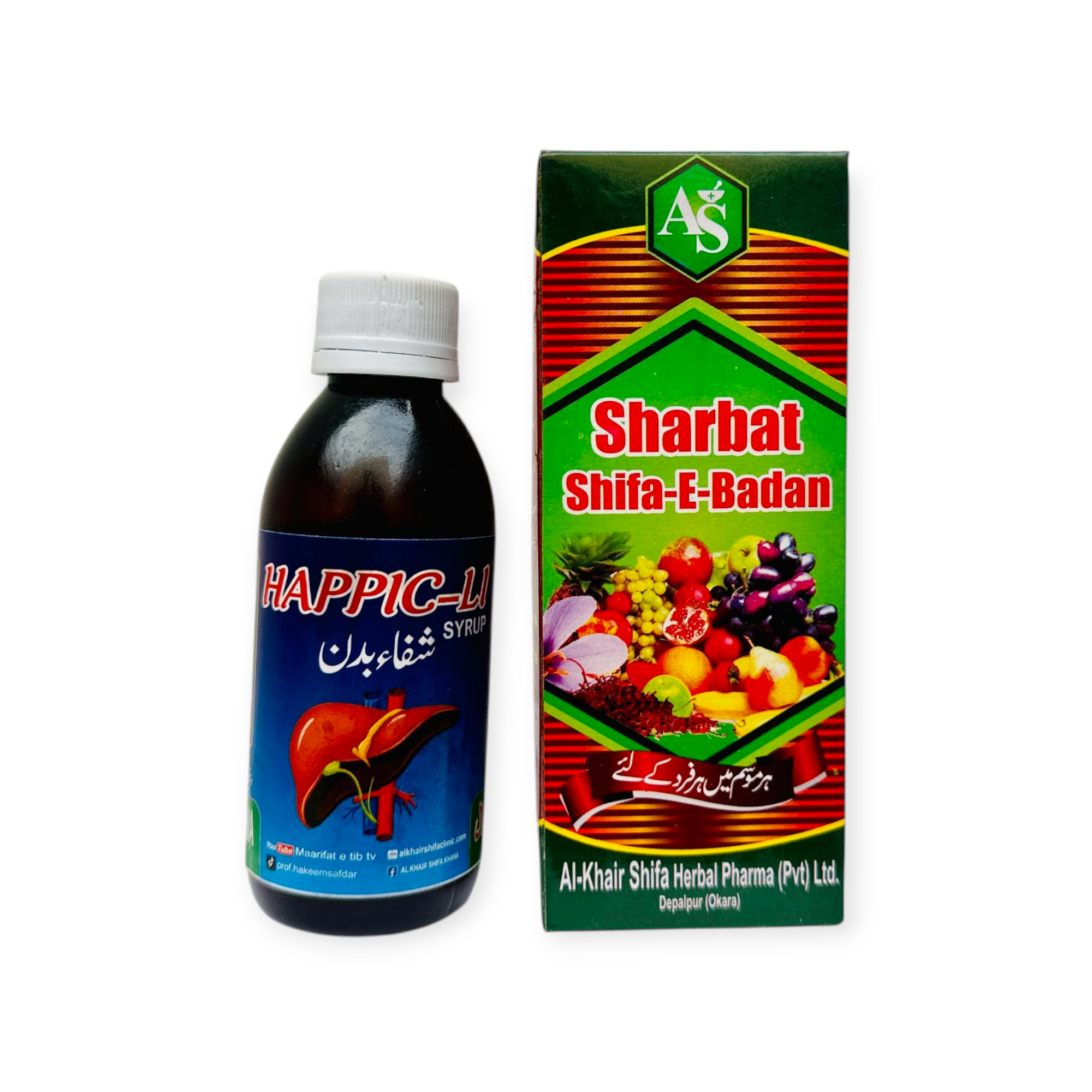Happic-Li Syrup  (Sharbat e Shifa Badan)